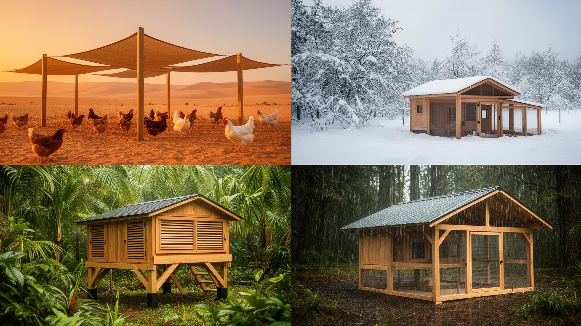 Chicken Coop Design by Climate: Hot, Cold & Humid Zones