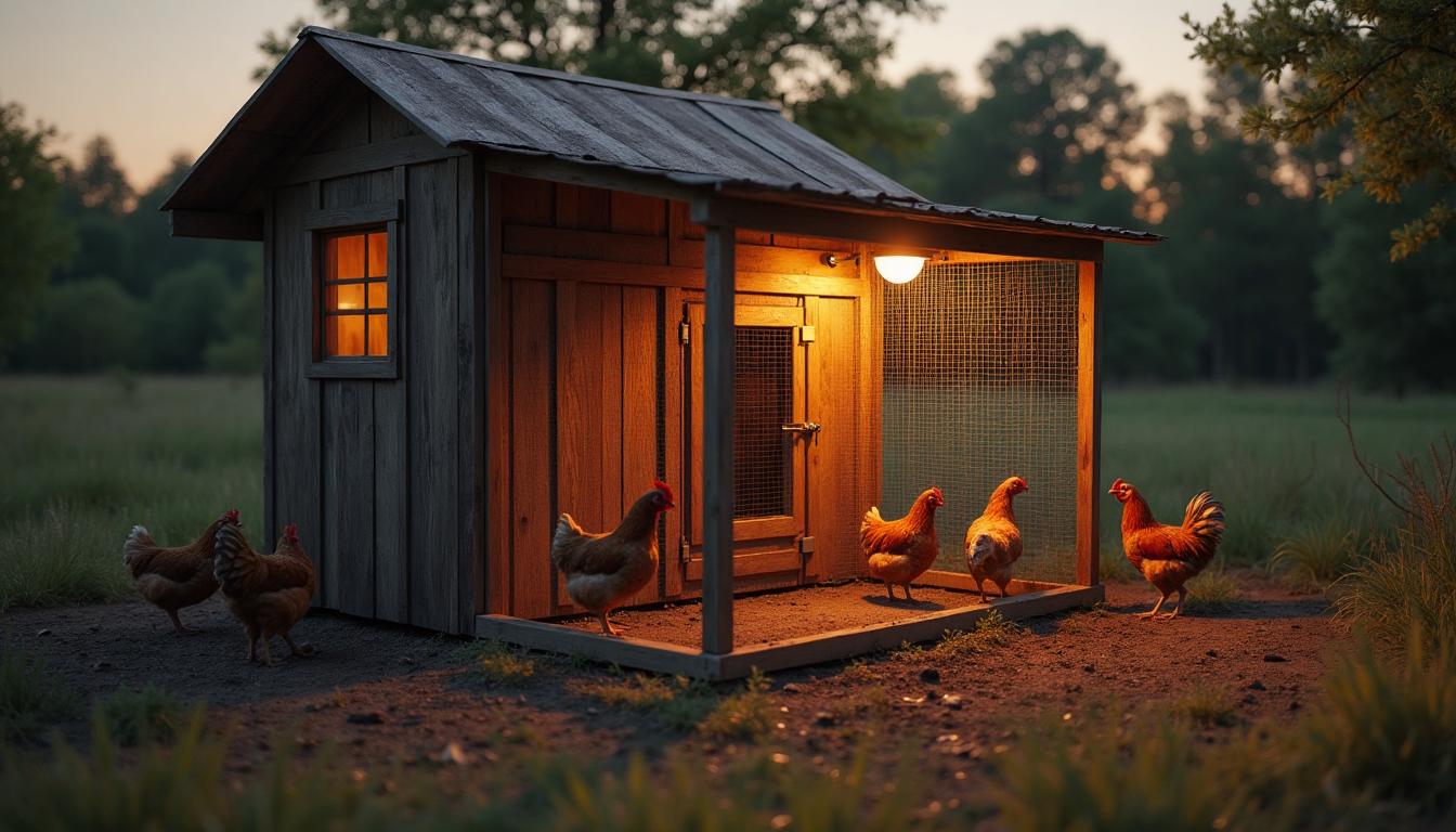 Predator-Proof Chicken Coop: Hardware, Locks & Aprons